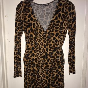 Used cheetah print dress